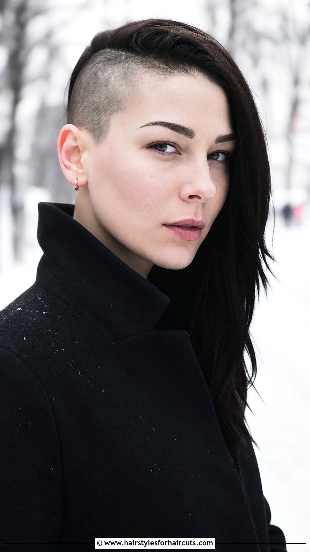 Half Shaved Head Look - 25 unprofessional hairstyles - 25 unprofessional hairstyles