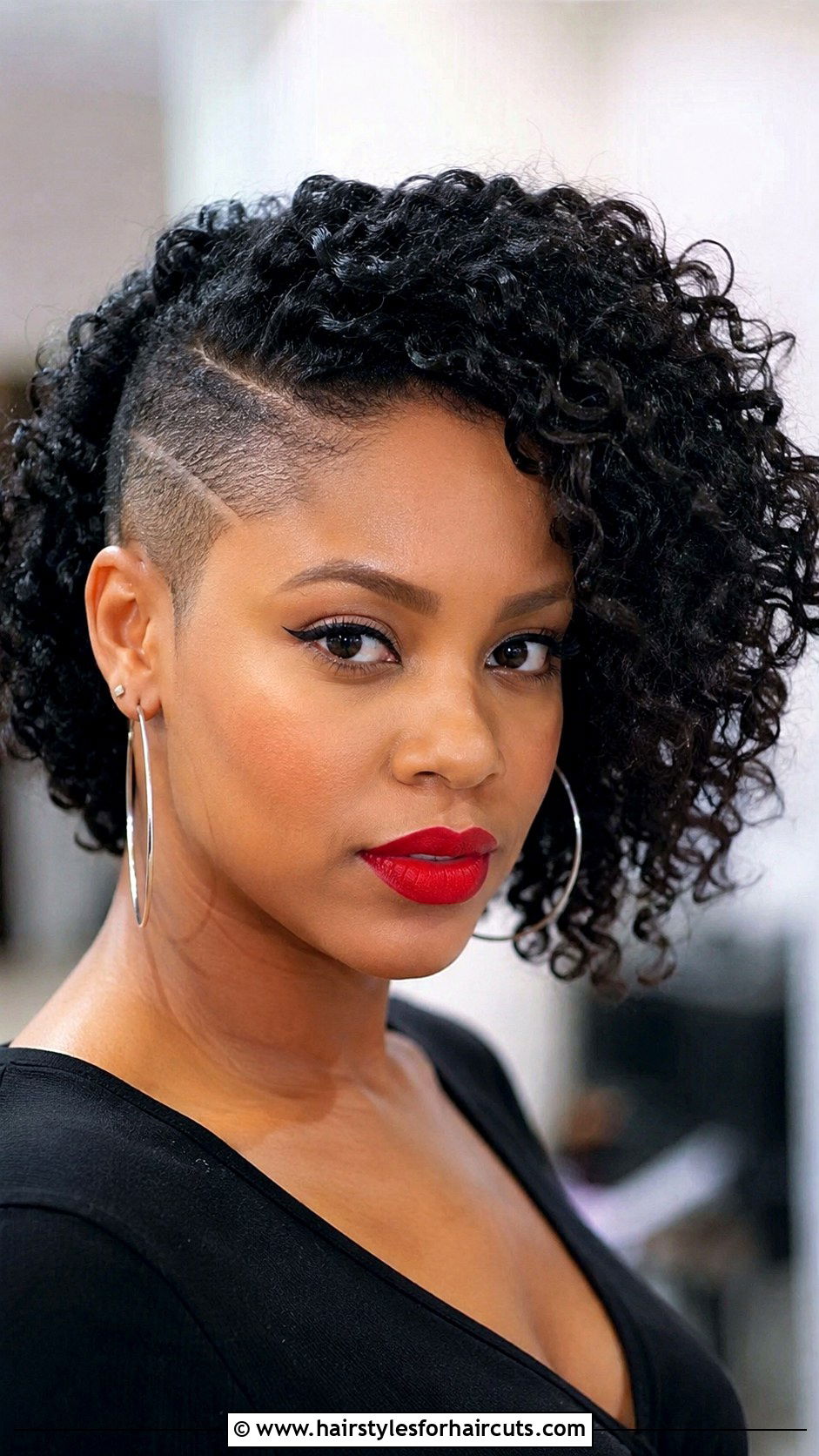 Half Shaved Short Haircut - 25 short hairstyles for thick hair black women - 25 short hairstyles for thick hair black women
