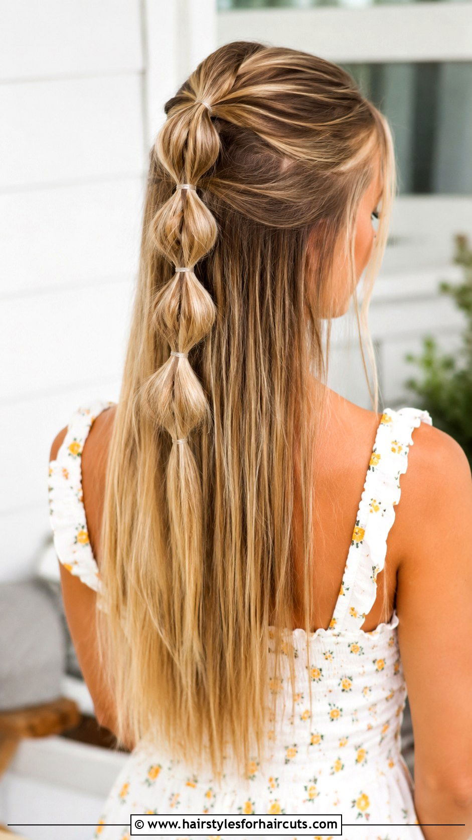 Half Up Bubble Braid Straight Hair - 25 easy half up hairstyles straight hair - 25 easy half up hairstyles straight hair