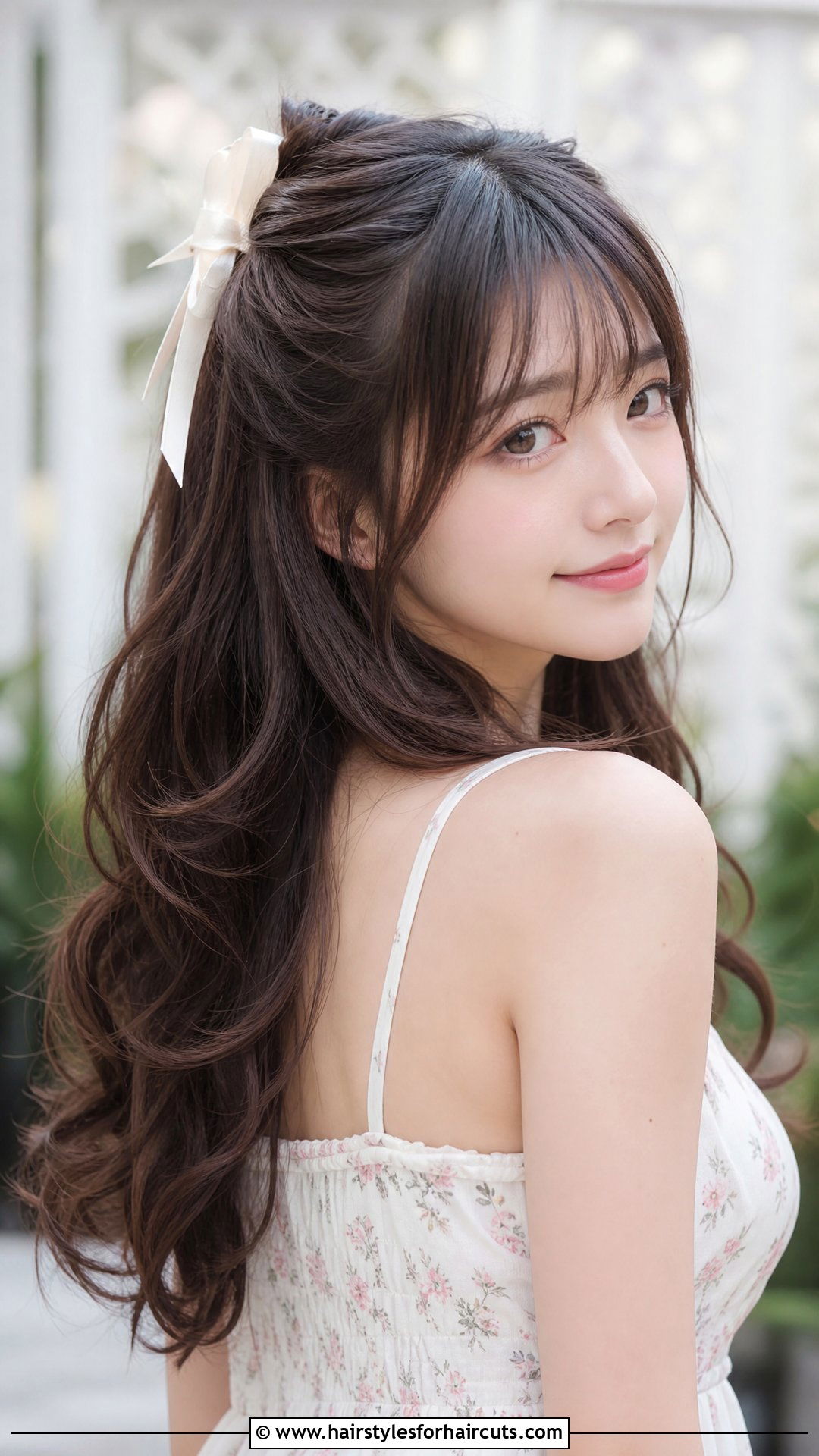 Half Up Half Down Anime Hair - 25 female long hair anime hairstyles - 25 female long hair anime hairstyles