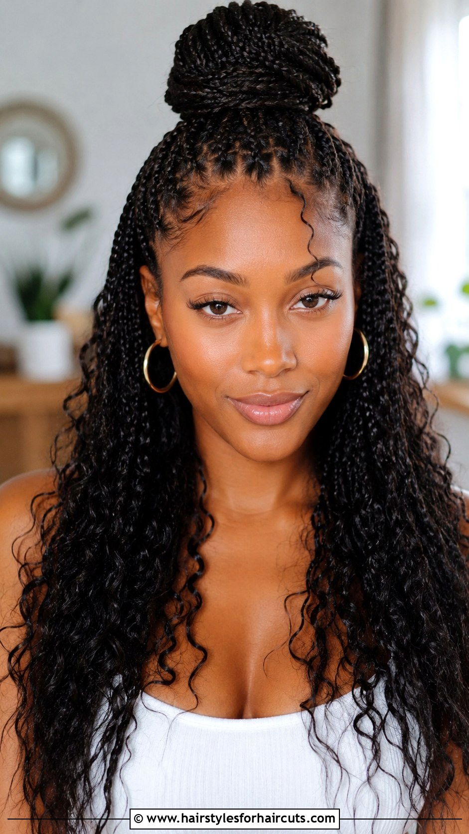 Half Up Half Down Boho Braids - 25 boho braids hairstyles black hair - 25 boho braids hairstyles black hair