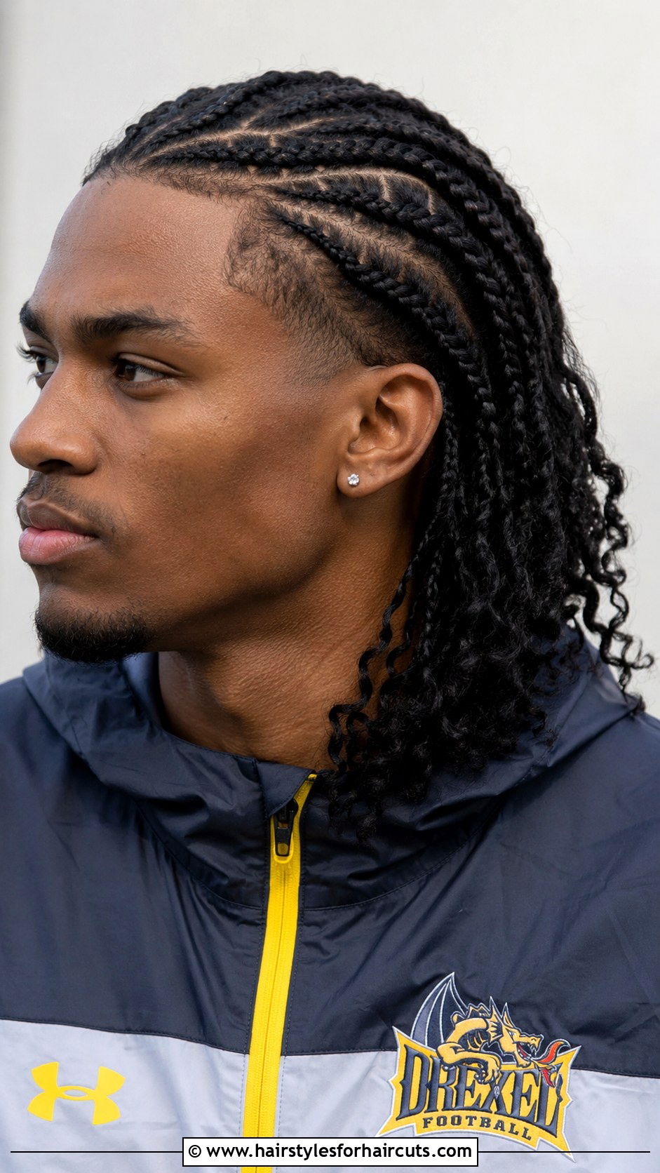 Half Up Half Down Braids - 25 allen iverson hairstyles - 25 allen iverson hairstyles