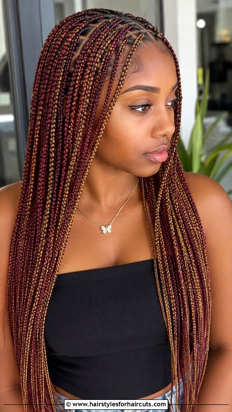 Half Up Half Down Braids - 25 black ladies hairstyles - 25 black ladies hairstyles