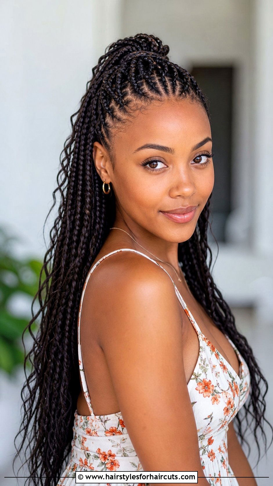 Half Up Half Down Braids - 25 hairstyles with braiding hair - 25 hairstyles with braiding hair