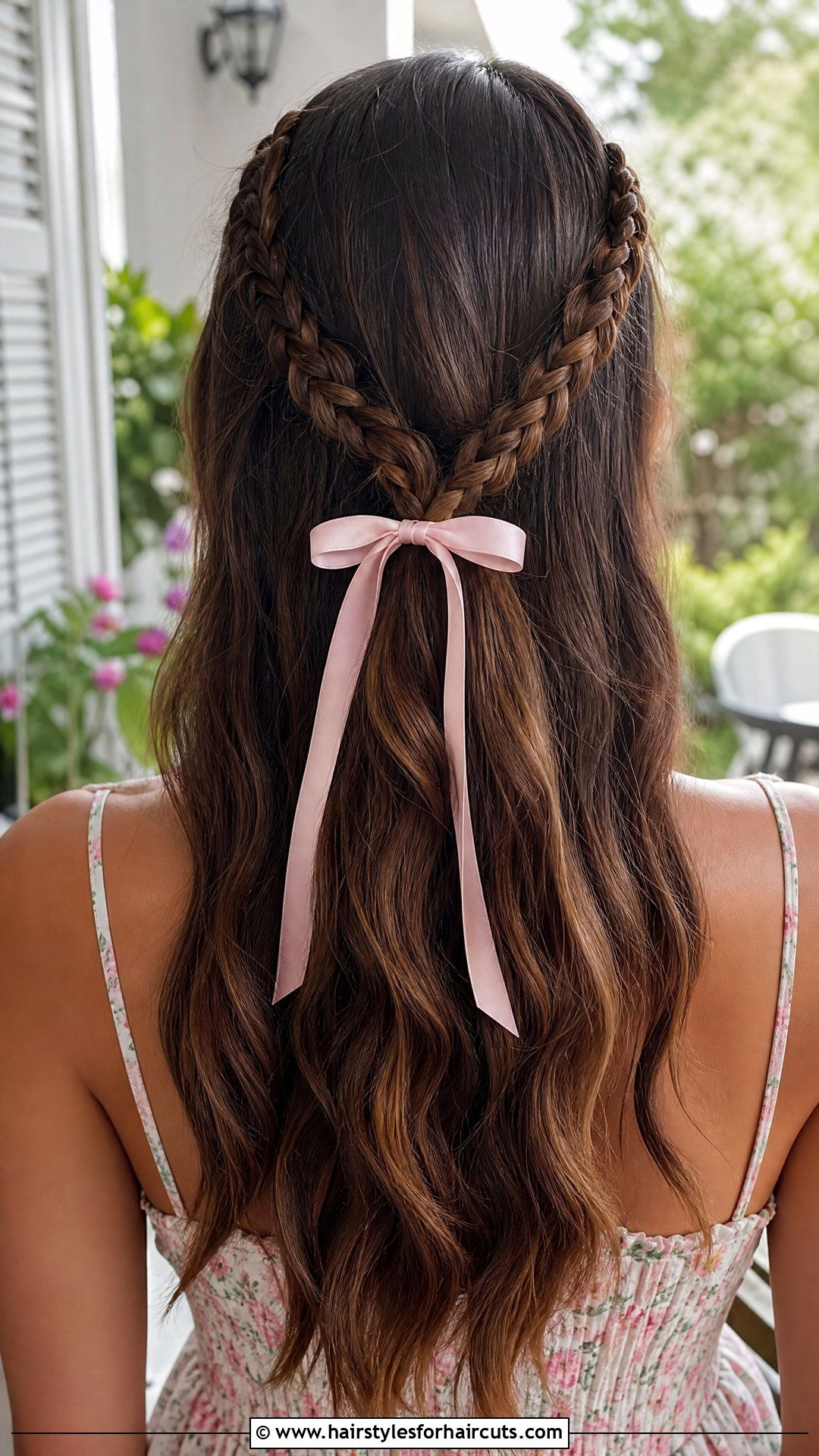 Half Up Half Down Braids With Ribbons - 25 hairstyles frida kahlo hair - 25 hairstyles frida kahlo hair