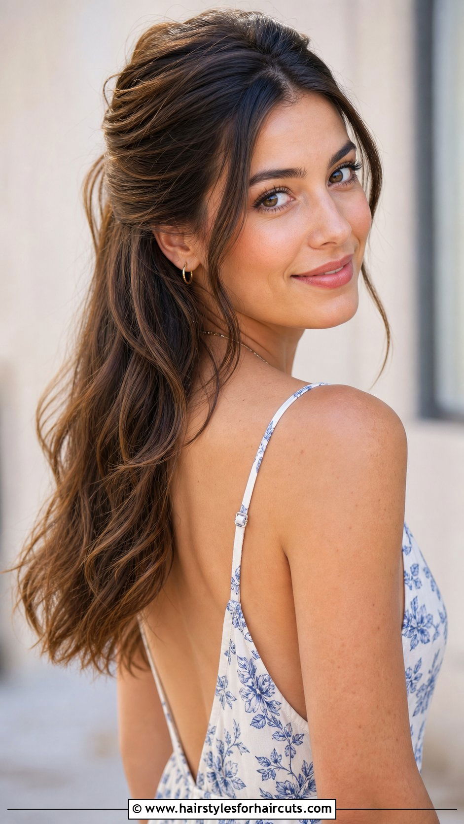 Half Up Half Down Character Hairstyle - 25 character hairstyles - 25 character hairstyles