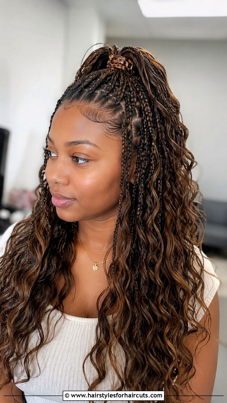 Half Up Half Down Crochet Ocean Wave - 25 crochet ocean wave hairstyles - 25 crochet ocean wave hairstyles