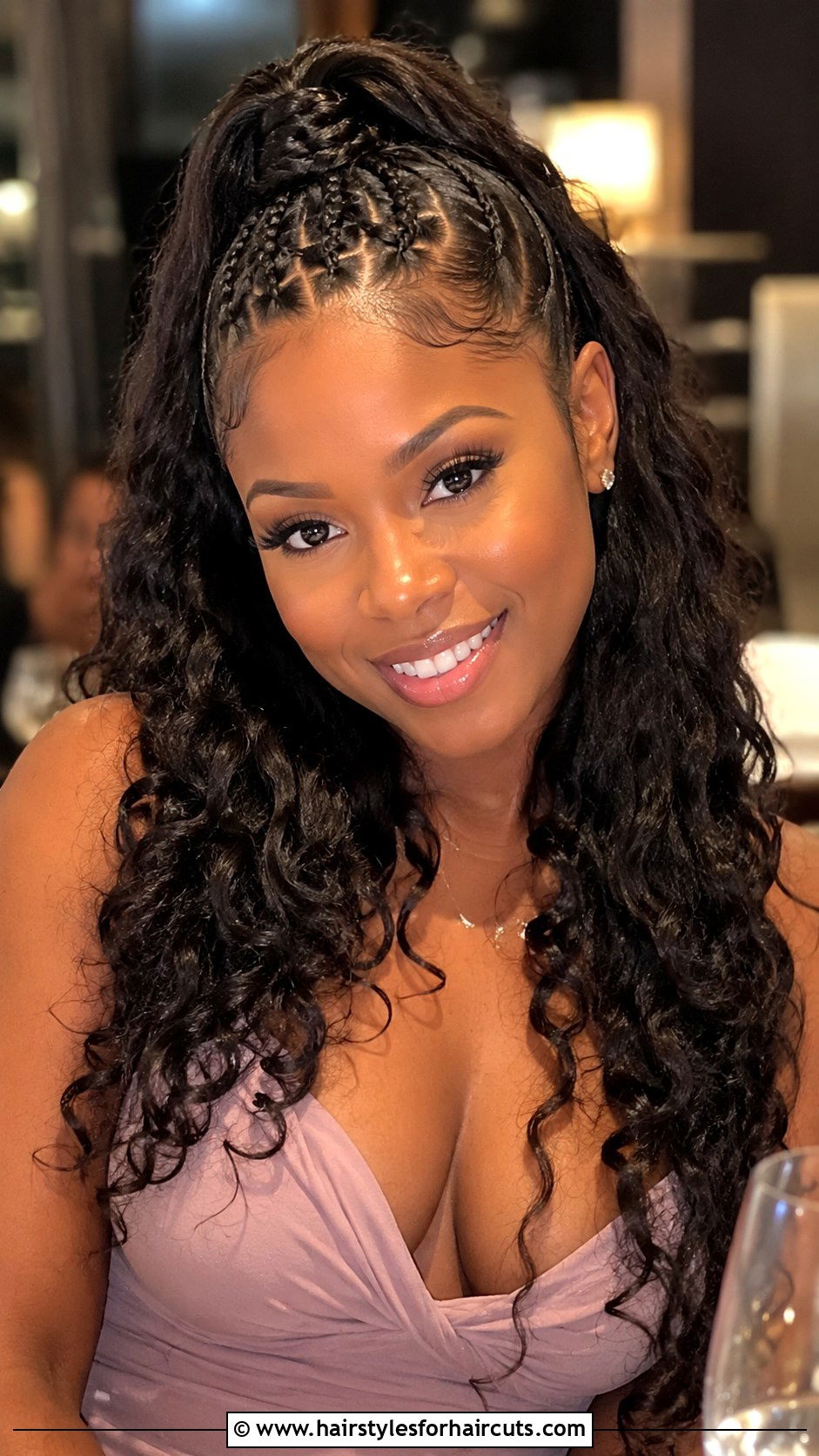 Half Up Half Down Curls - 25 birthday hairstyles for girl black - 25 birthday hairstyles for girl black
