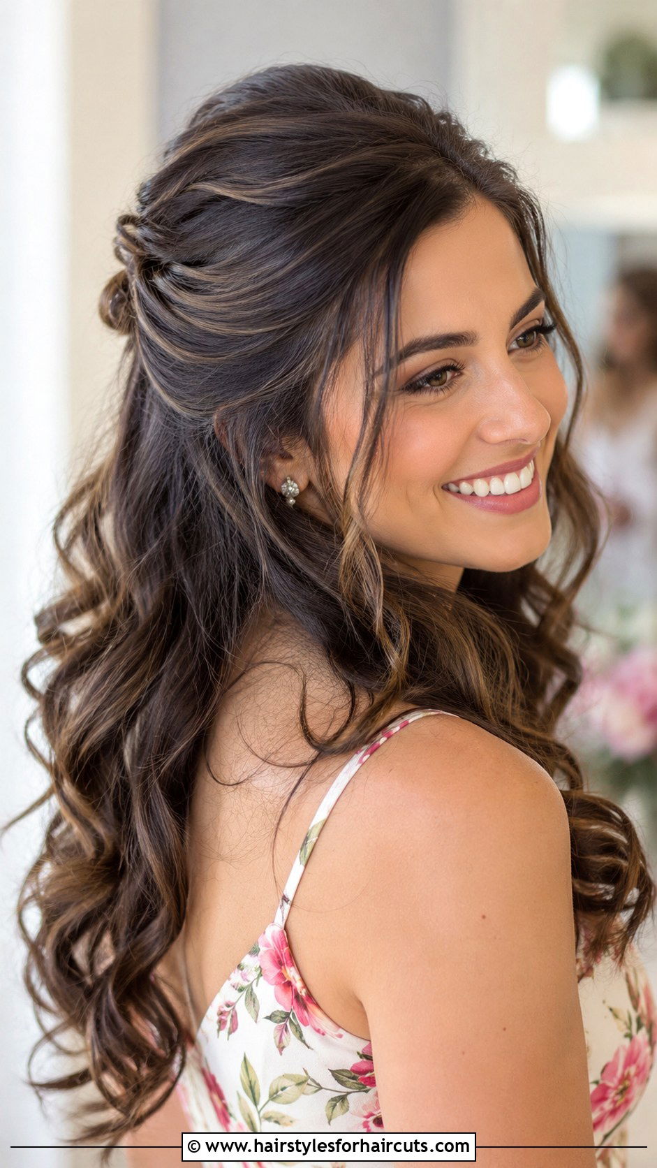 Half Up Half Down Curls For Straight Hair - 25 curly hairstyles for straight hair - 25 curly hairstyles for straight hair