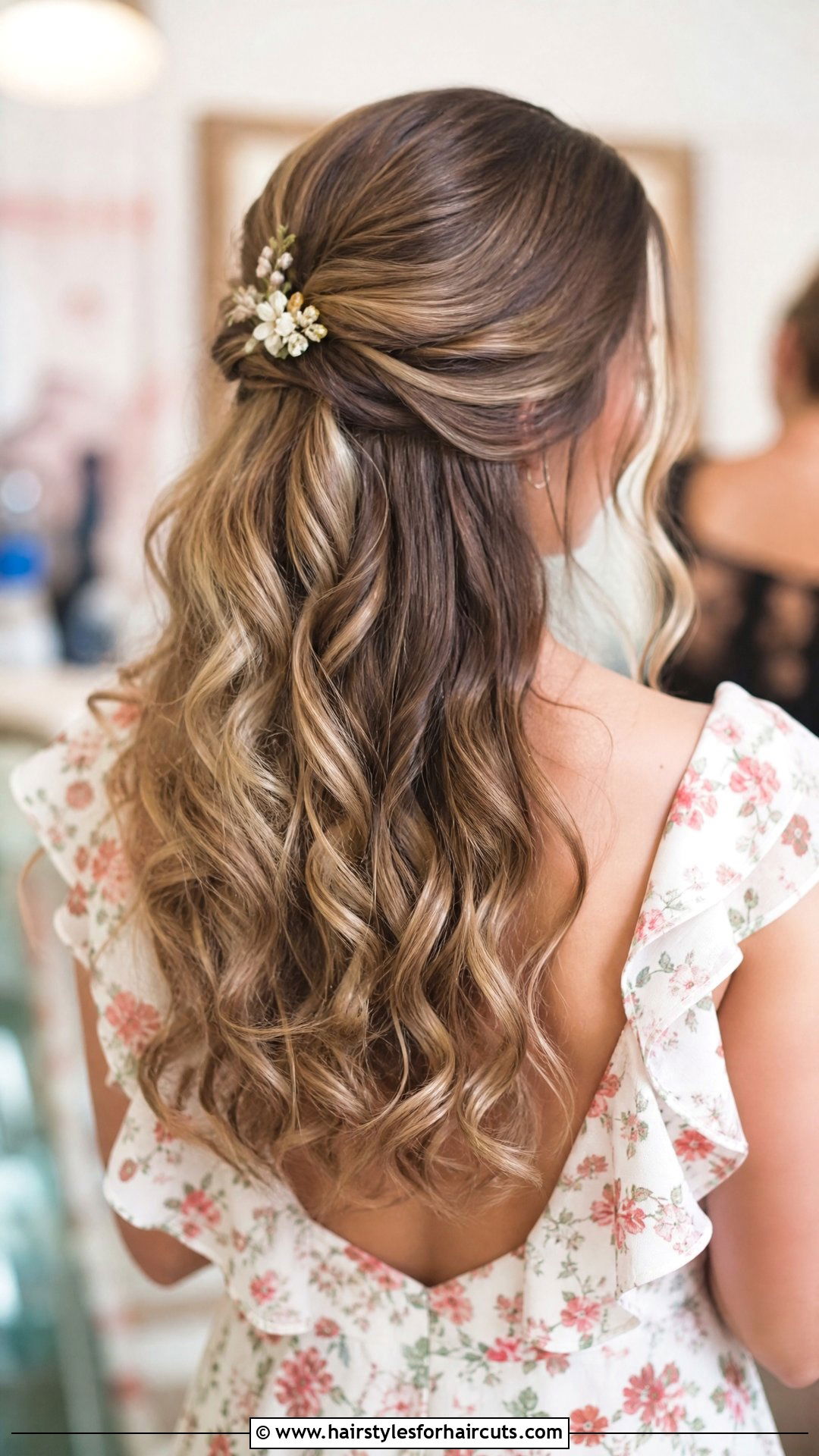 Half Up Half Down Curls Wedding Guest Straight Hair - 25 wedding guest hairstyles straight hair - 25 wedding guest hairstyles straight hair