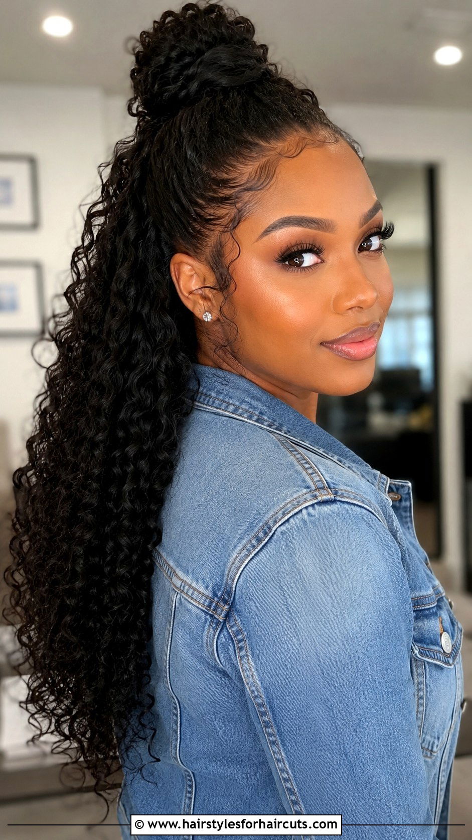 Half Up Half Down Curly Hairstyle - 25 black hairstyles curly - 25 black hairstyles curly