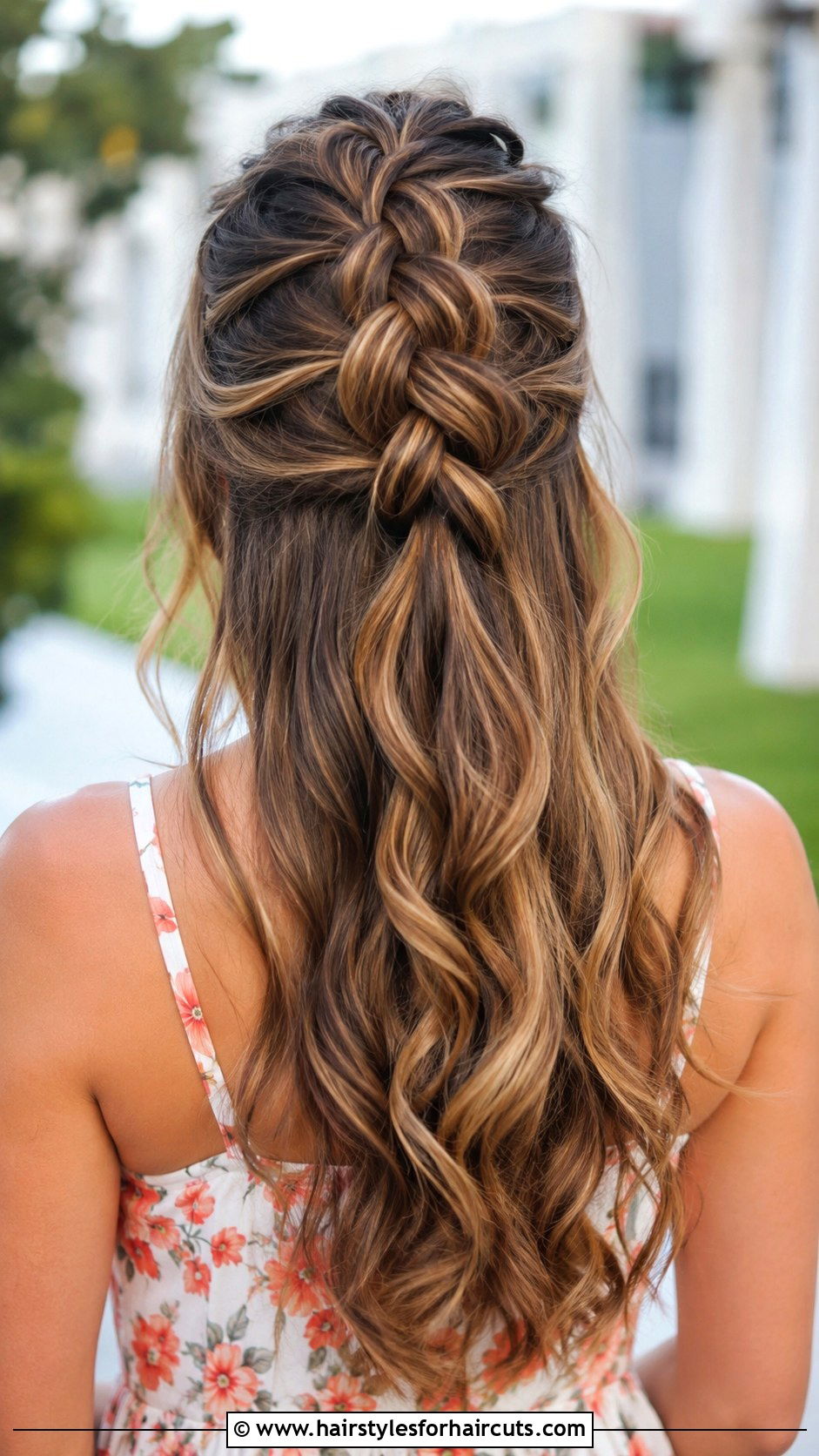 Half Up Half Down Dutch Braid - 25 cute half up half down hairstyles - 25 cute half up half down hairstyles