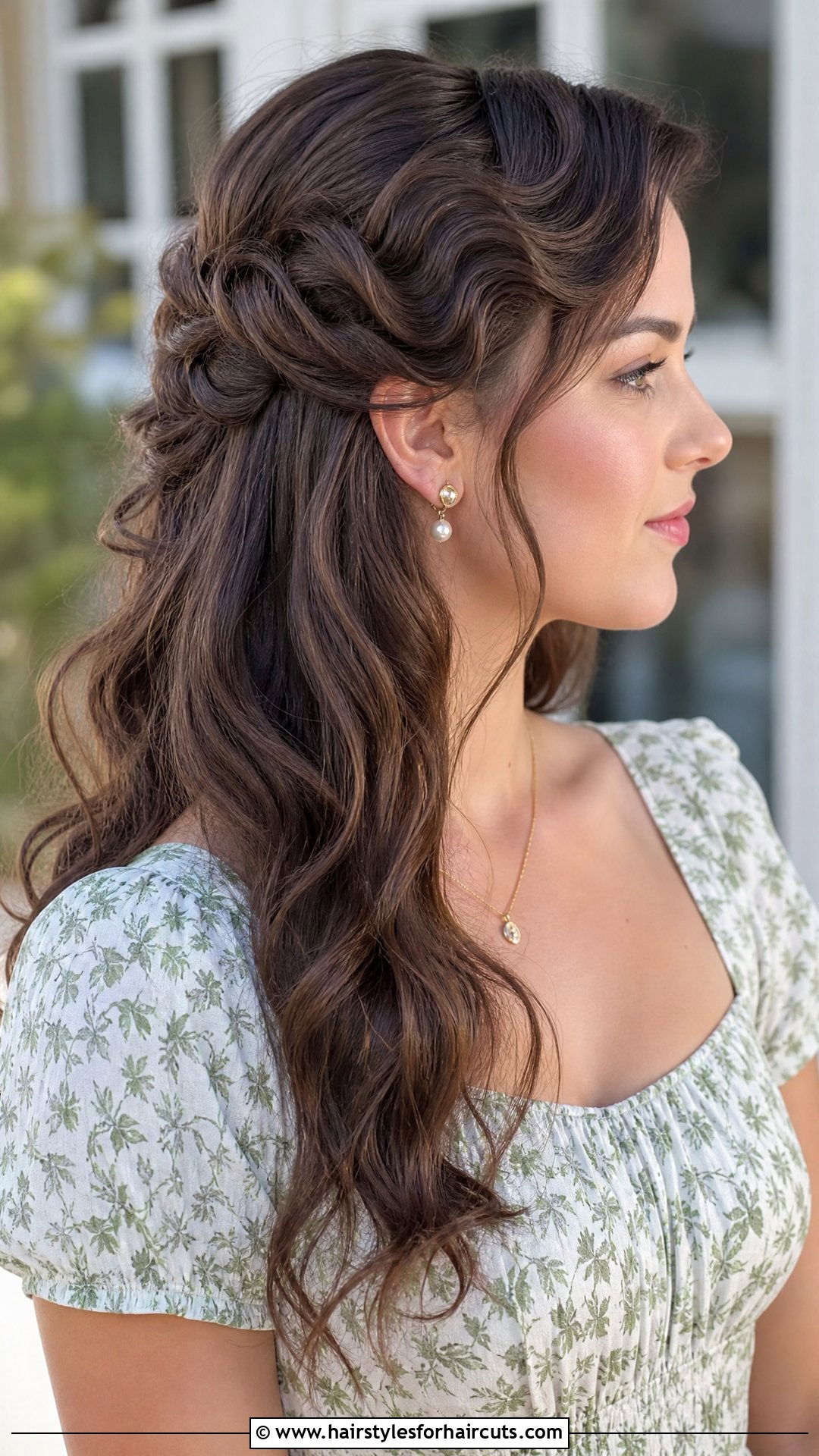 Half Up Half Down Finger Waves - 25 finger wave hairstyles for black hair - 25 finger wave hairstyles for black hair
