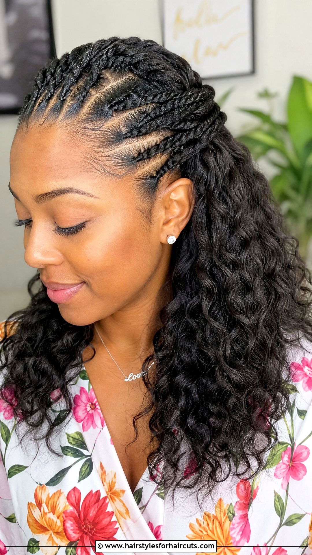 Half Up Half Down Flat Twist - 25 flat twist hairstyles for natural hair - 25 flat twist hairstyles for natural hair