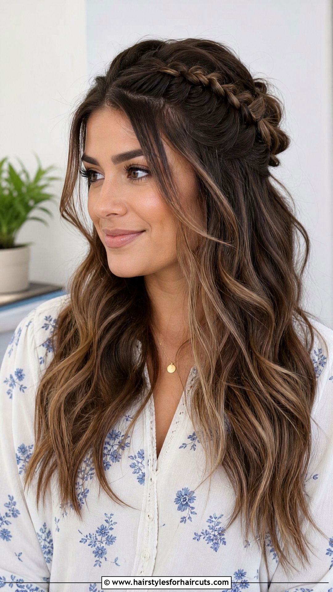 Half Up Half Down Hairstyle - 25 hairstyles tips - 25 hairstyles tips
