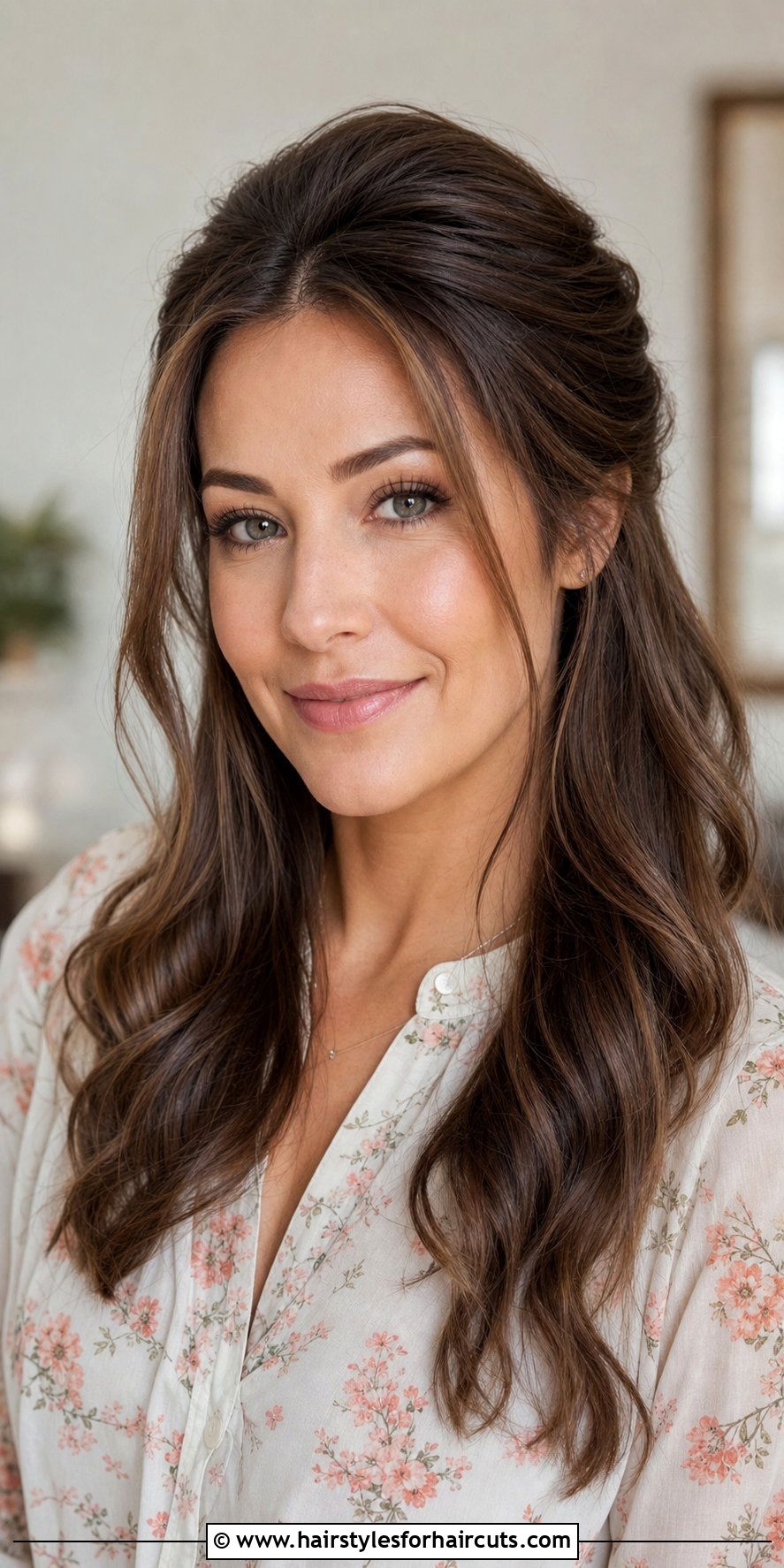 Half Up Half Down Hairstyle For Long Thin Hair - 25 hairstyles for long thin hair - 25 hairstyles for long thin hair