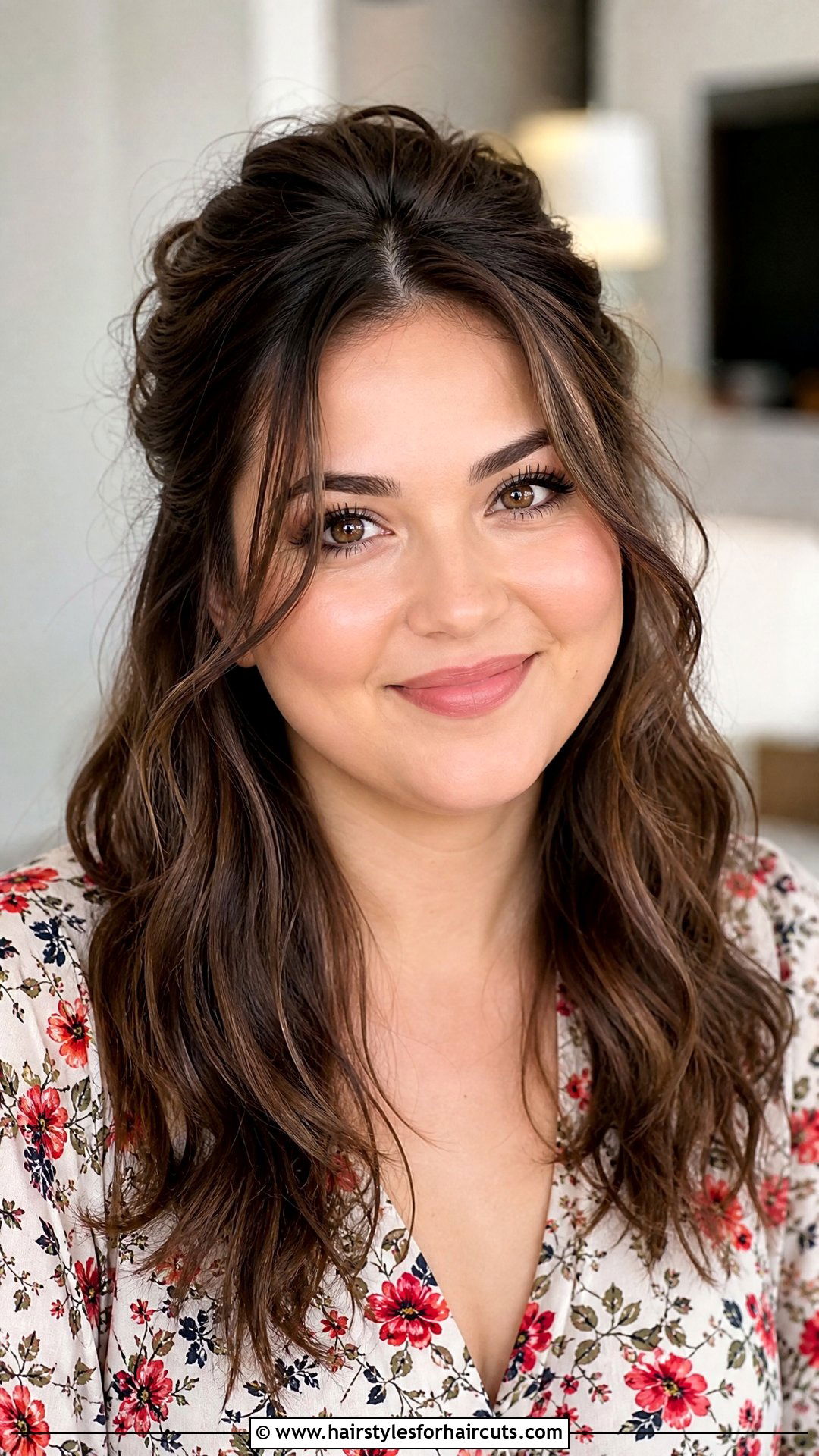 Half Up Half Down Hairstyle For Round Face - 25 best hairstyles for round faces - 25 best hairstyles for round faces