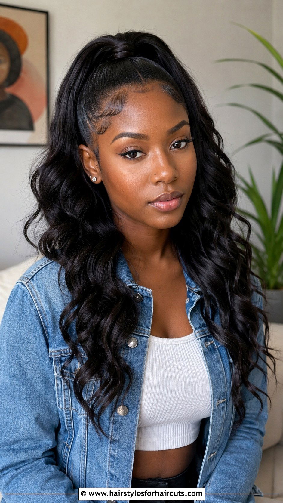 Half Up Half Down Ponytail - 25 90s ponytail hairstyles black hair - 25 90s ponytail hairstyles black hair
