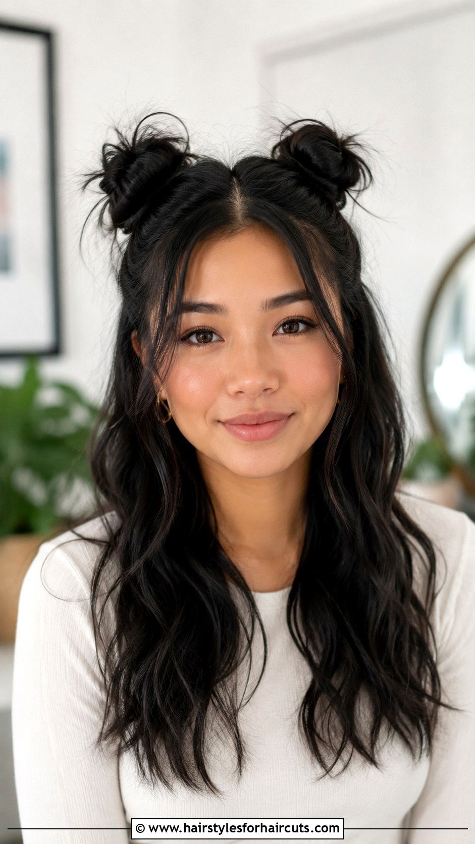 Half Up Half Down Two Buns Black Hair - 25 two buns hairstyles black hair - 25 two buns hairstyles black hair