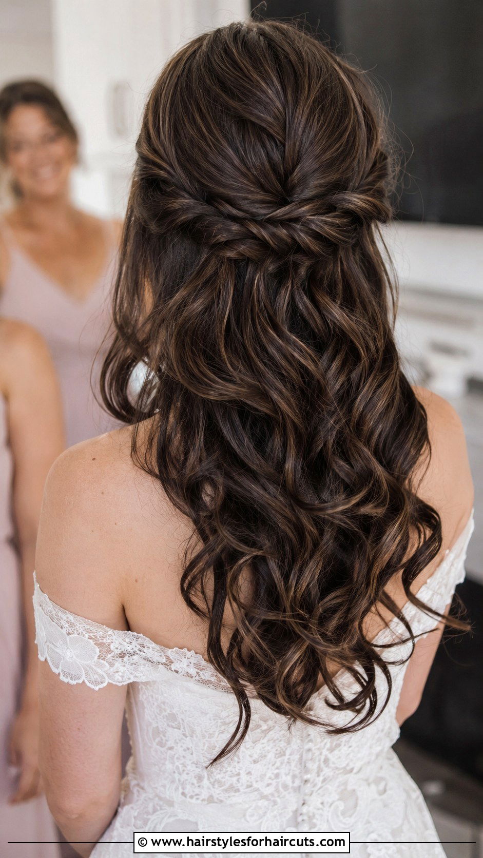 Half Up Half Down Wedding Hair With Clip In Extensions - 25 hair extensions for wedding hairstyles - 25 hair extensions for wedding hairstyles