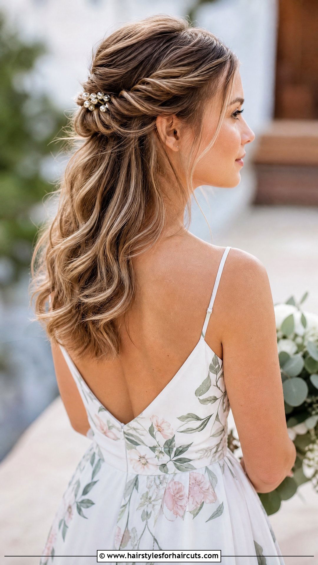 Half Up Half Down Wedding Hairstyle - 25 weding hairstyles - 25 weding hairstyles