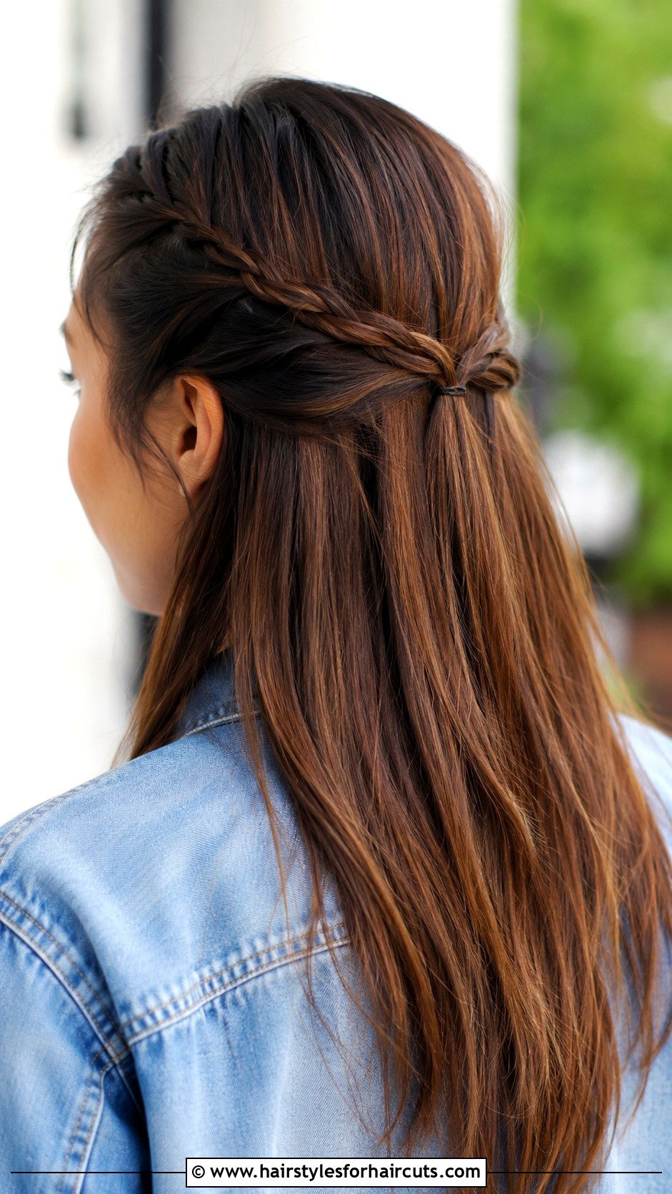 Half Up Mini Braid Straight Hair - 25 easy half up hairstyles straight hair - 25 easy half up hairstyles straight hair