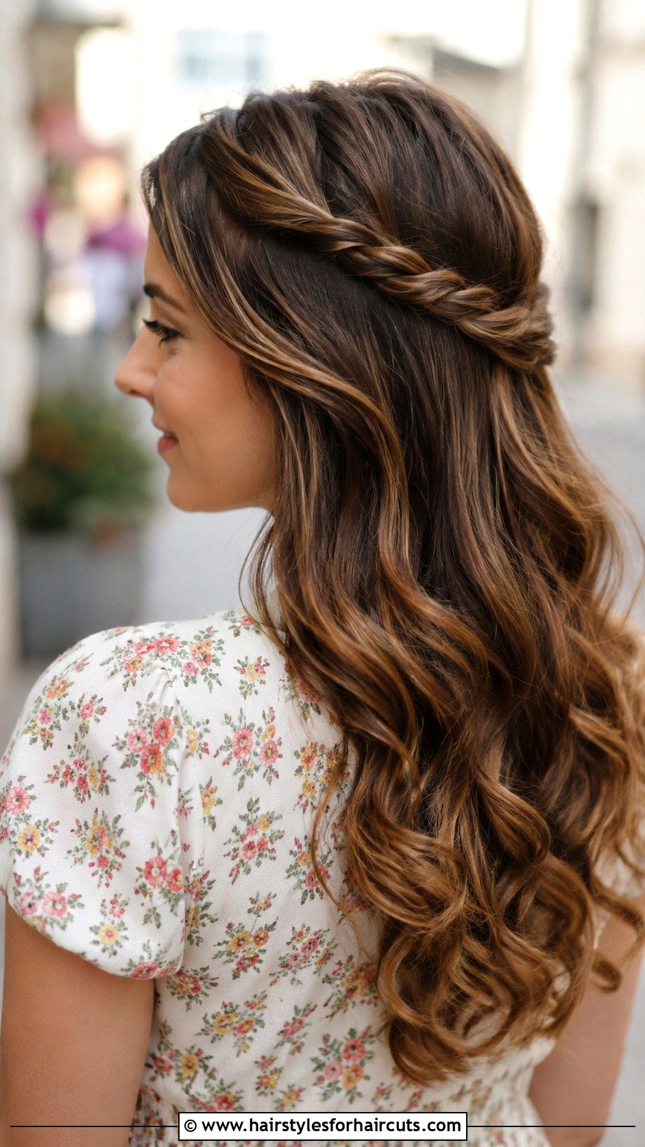 Half Up Rope Braid - 25 bridesmaid hairstyles for long hair half up - 25 bridesmaid hairstyles for long hair half up