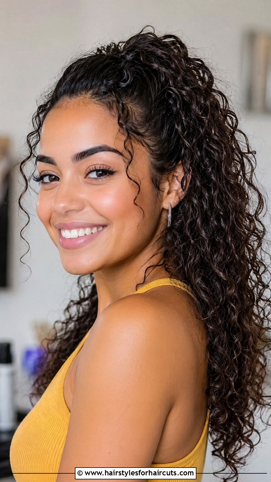 Half Up Slicked Back Style - 25 hair half up hairstyles - 25 hair half up hairstyles