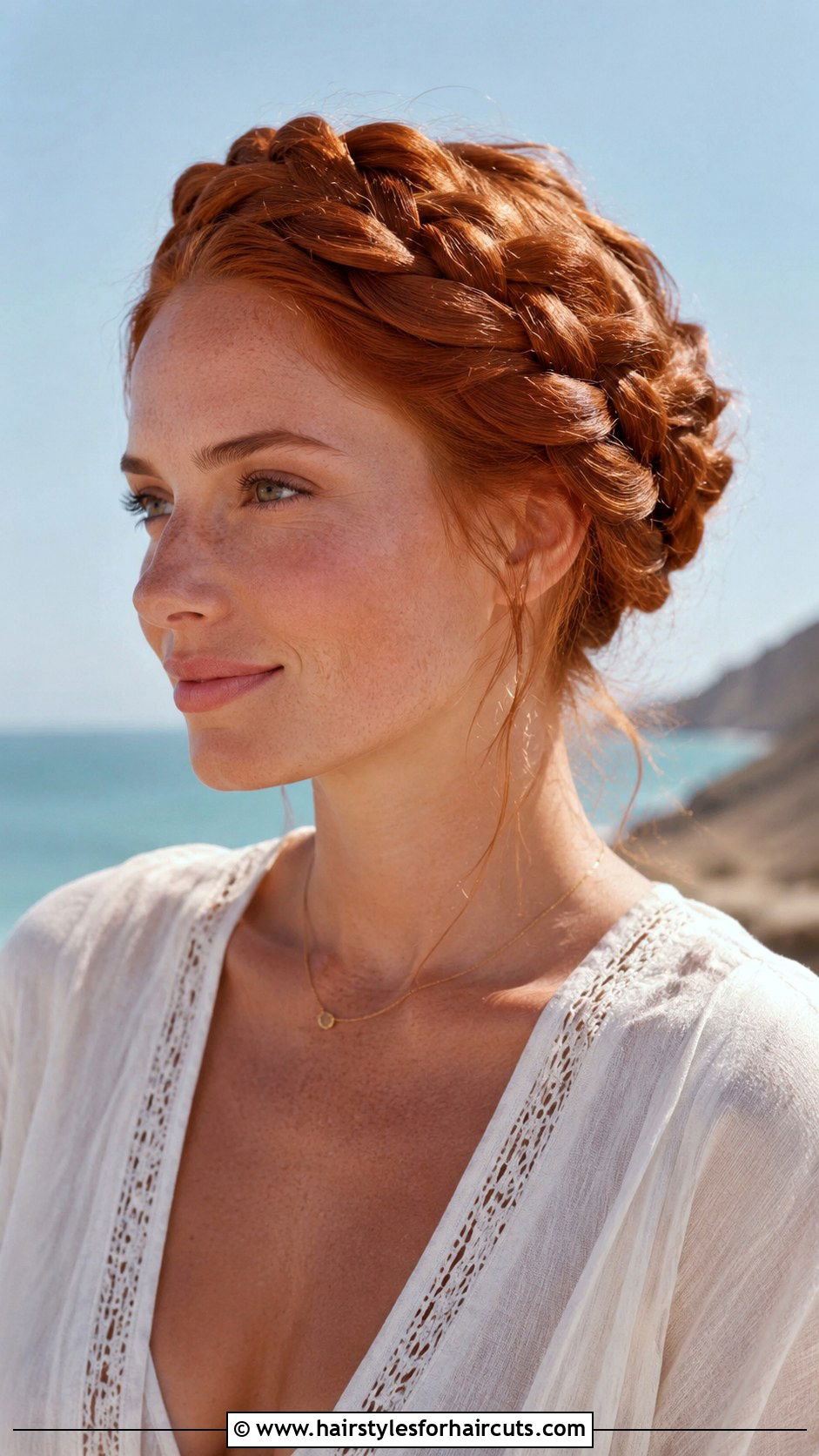 Halo Braid - 25 swim hairstyles - 25 swim hairstyles