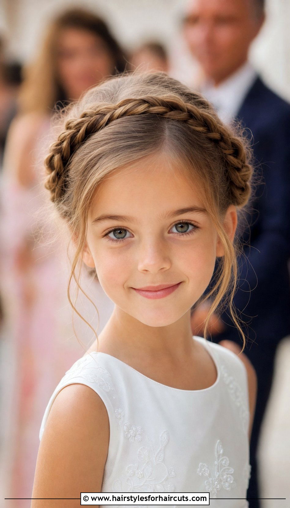 Halo Braid - 25 braided hairstyles for little girls - 25 braided hairstyles for little girls