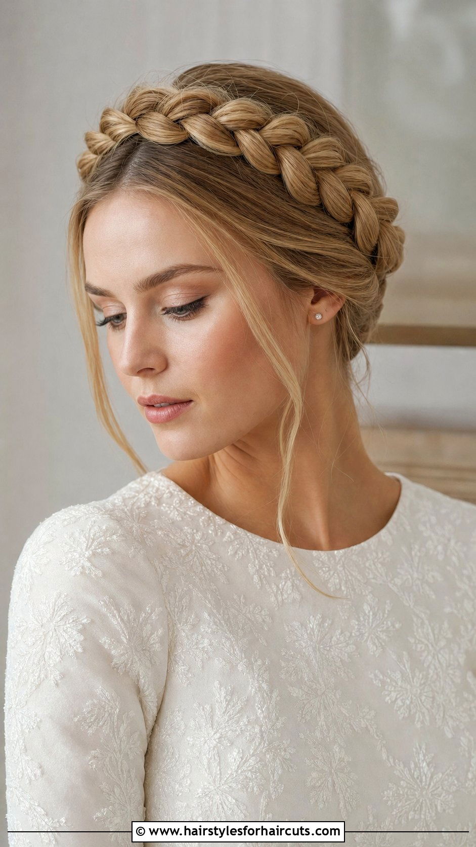Halo Braid - 25 winter hairstyles for natural hair - 25 winter hairstyles for natural hair