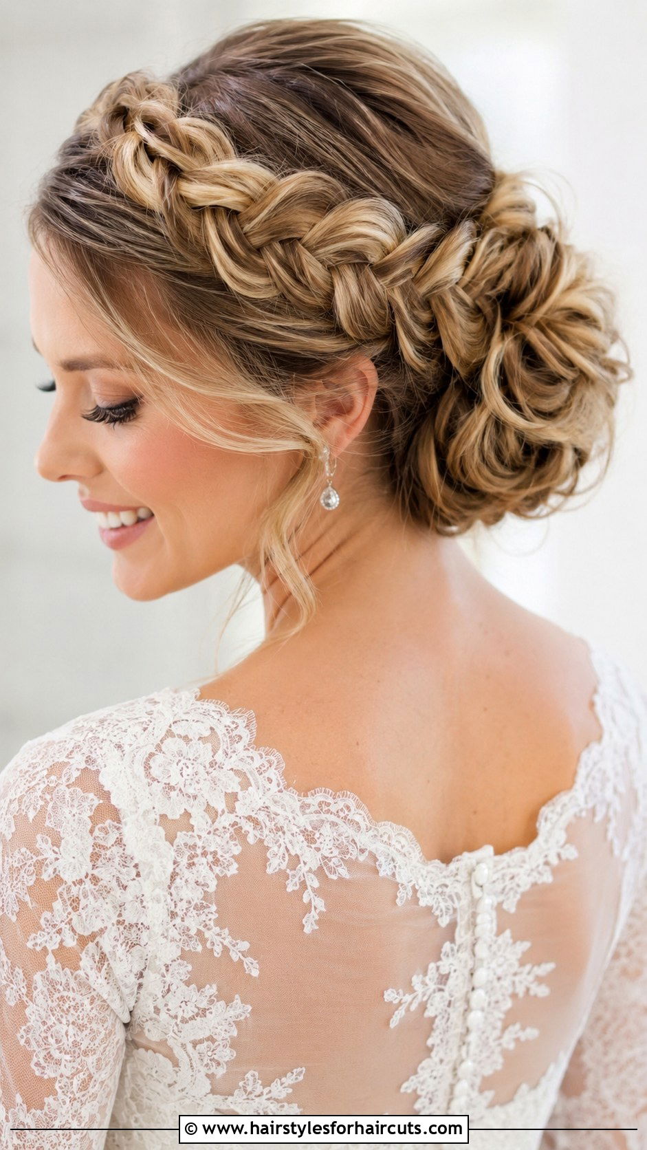 Halo Braid Bun - 25 african american hair bun hairstyles - 25 african american hair bun hairstyles