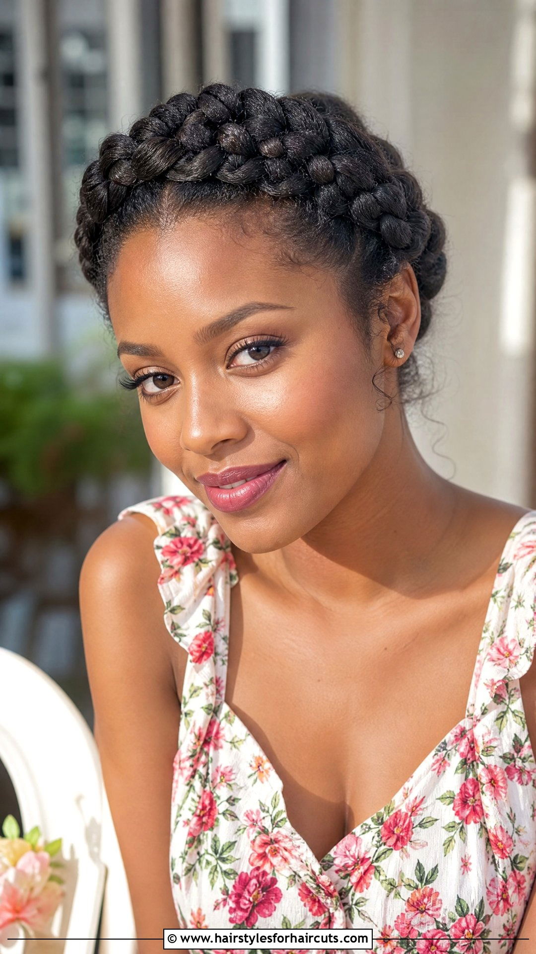 Halo Braid Natural Hair - 25 vacation hairstyles for natural hair - 25 vacation hairstyles for natural hair