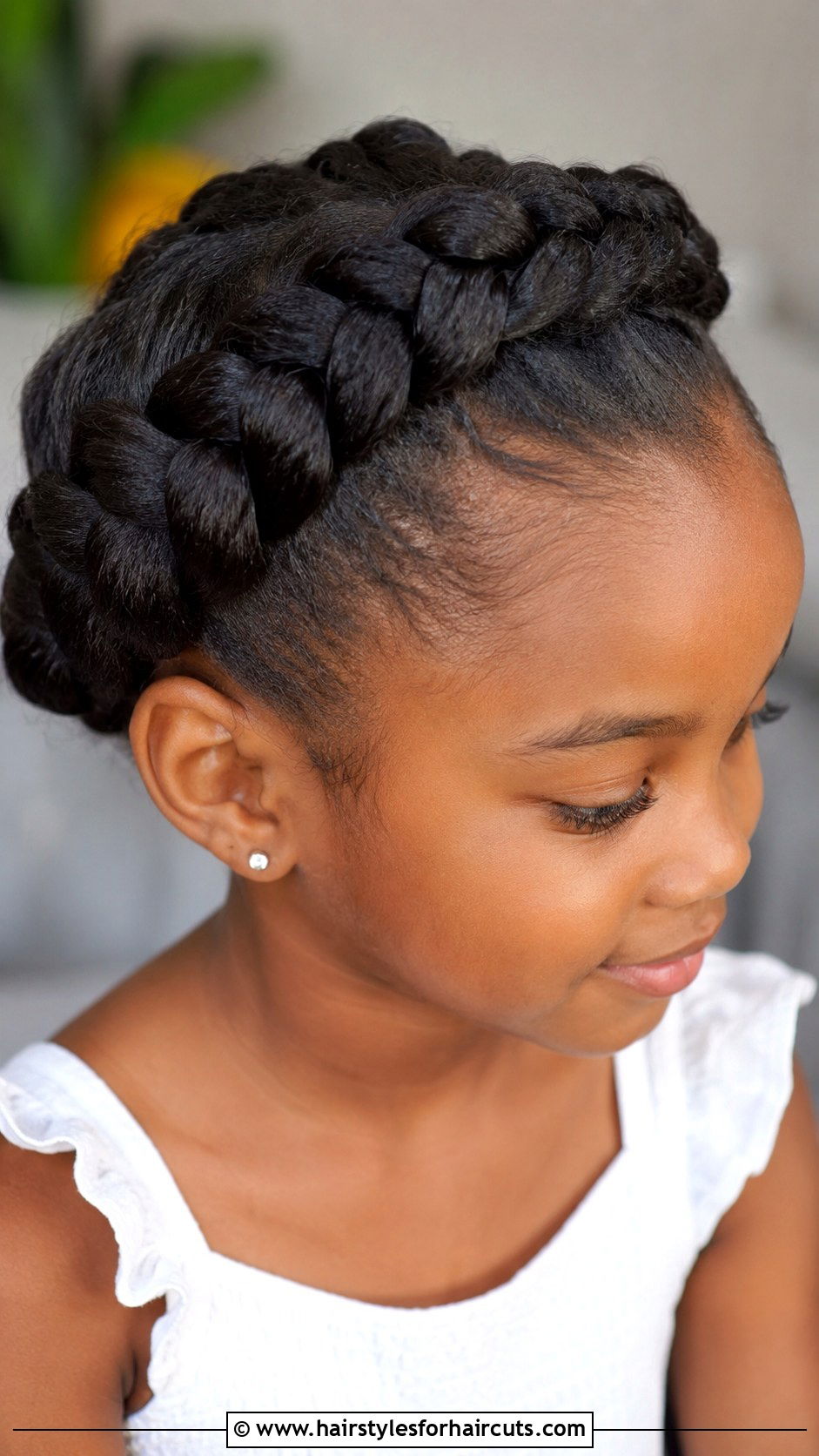 Halo Braid Natural Hair - 25 cute hairstyles for black girls natural hair - 25 cute hairstyles for black girls natural hair