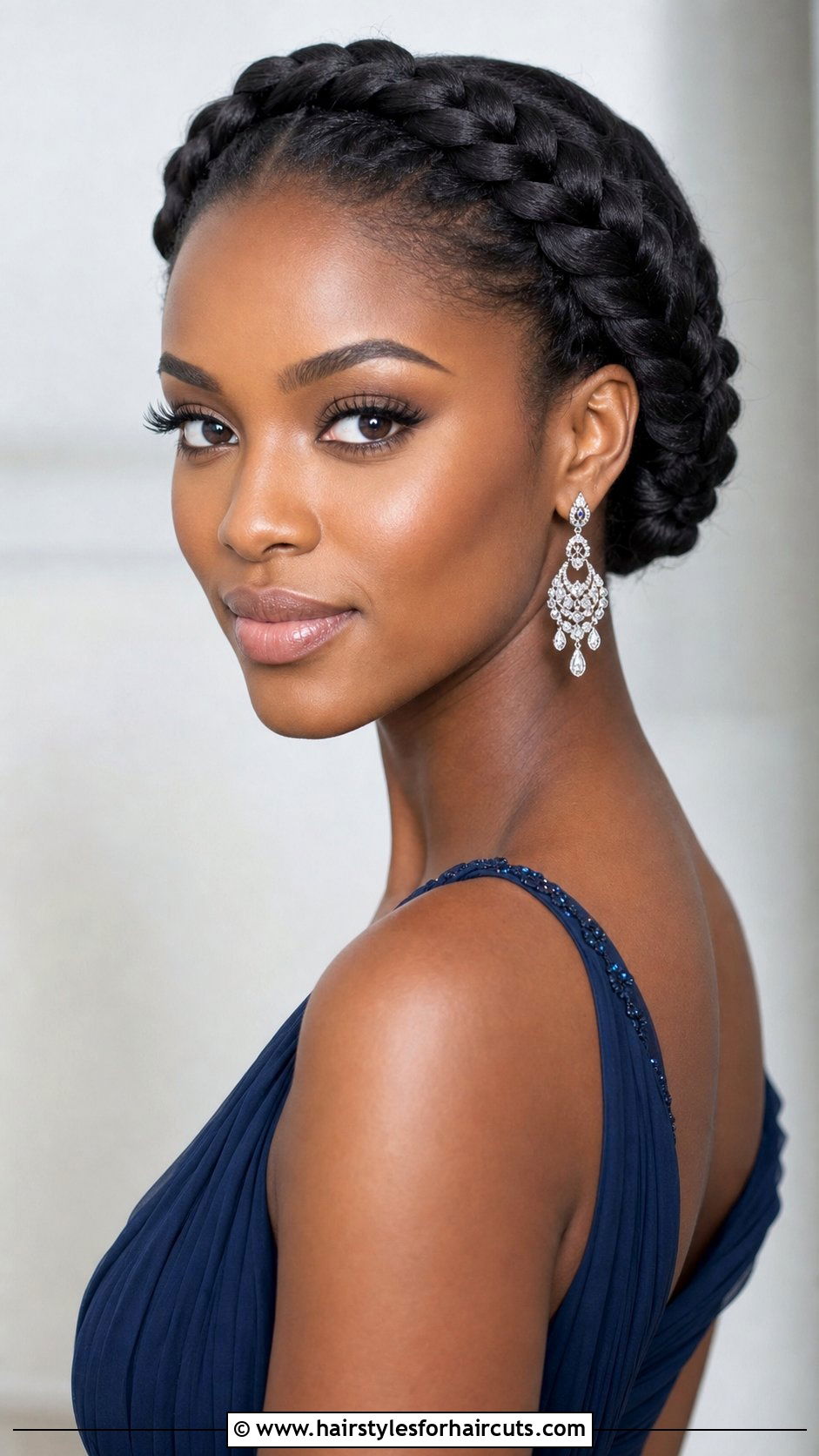 Halo Braid Natural Hair - 25 natural hair haircuts - 25 natural hair haircuts