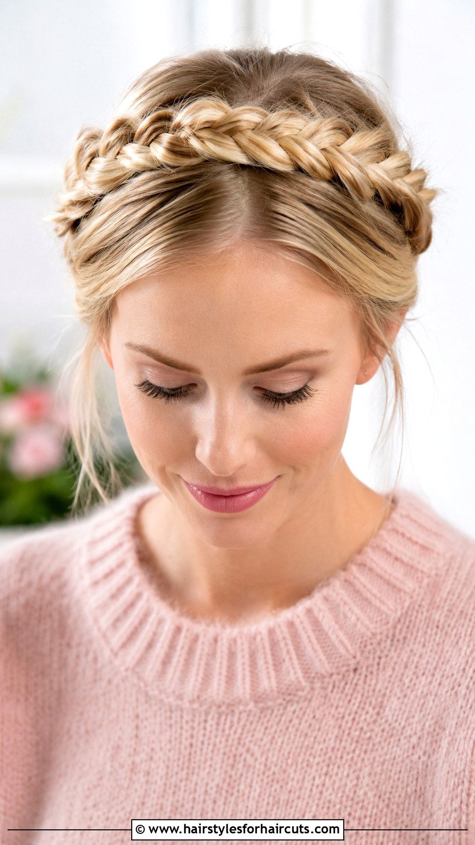 Halo Crown Braid - 25 hair crown hairstyles - 25 hair crown hairstyles