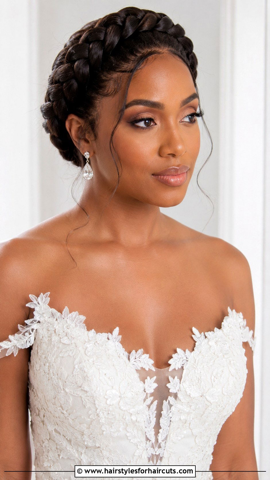 Halo Crown Braids - 25 africa braid hairstyles - 25 africa braid hairstyles