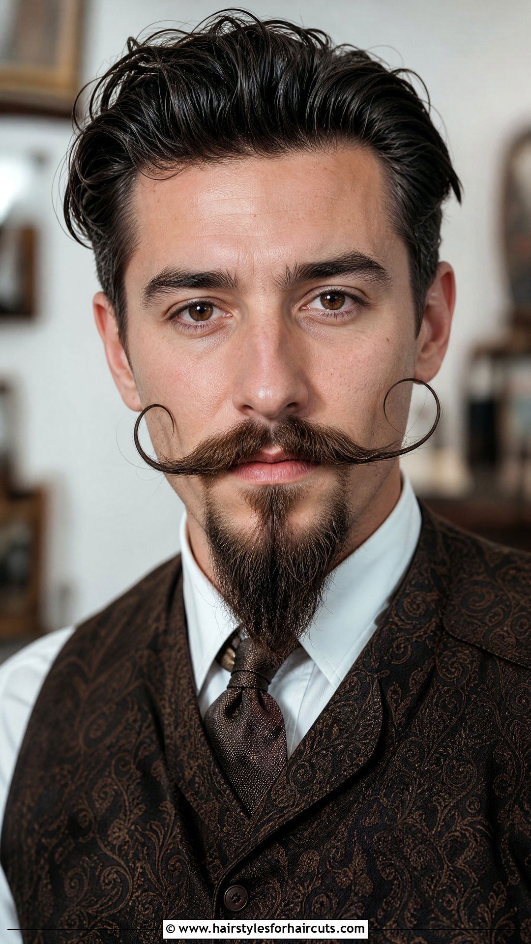 Handlebar Van Dyke Beard - 25 van dyke facial hairstyles - 25 van dyke facial hairstyles