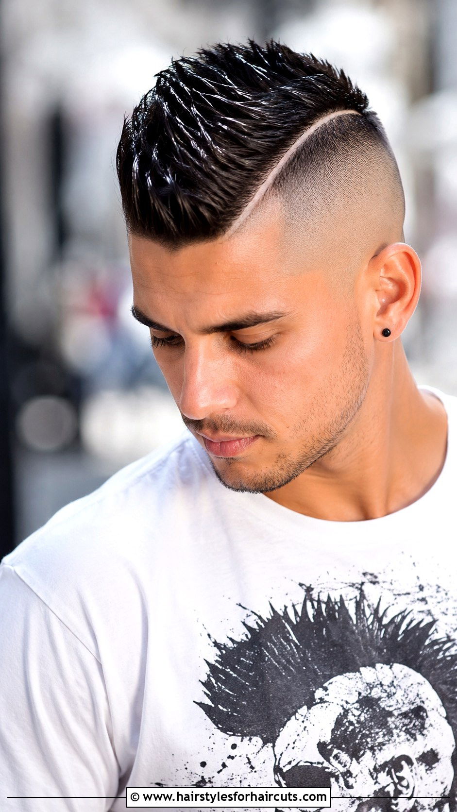 Hard Part Mohawk - 25 hard part haircuts - 25 hard part haircuts