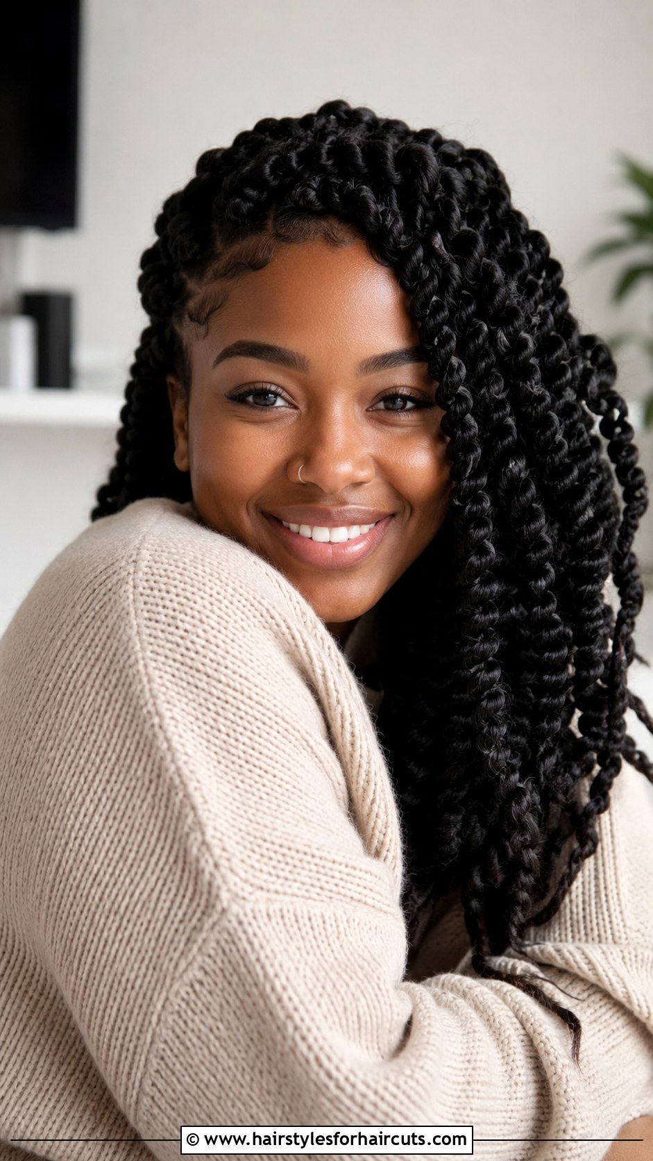 Havana Twist - 25 braiding winter hairstyles for black hair - 25 braiding winter hairstyles for black hair