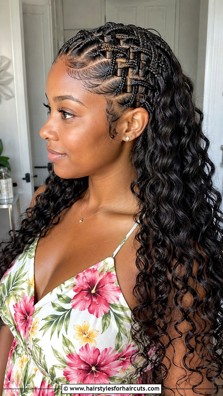 Hawaiian Lattice Braid - 25 baby shower hairstyles black hair - 25 baby shower hairstyles black hair