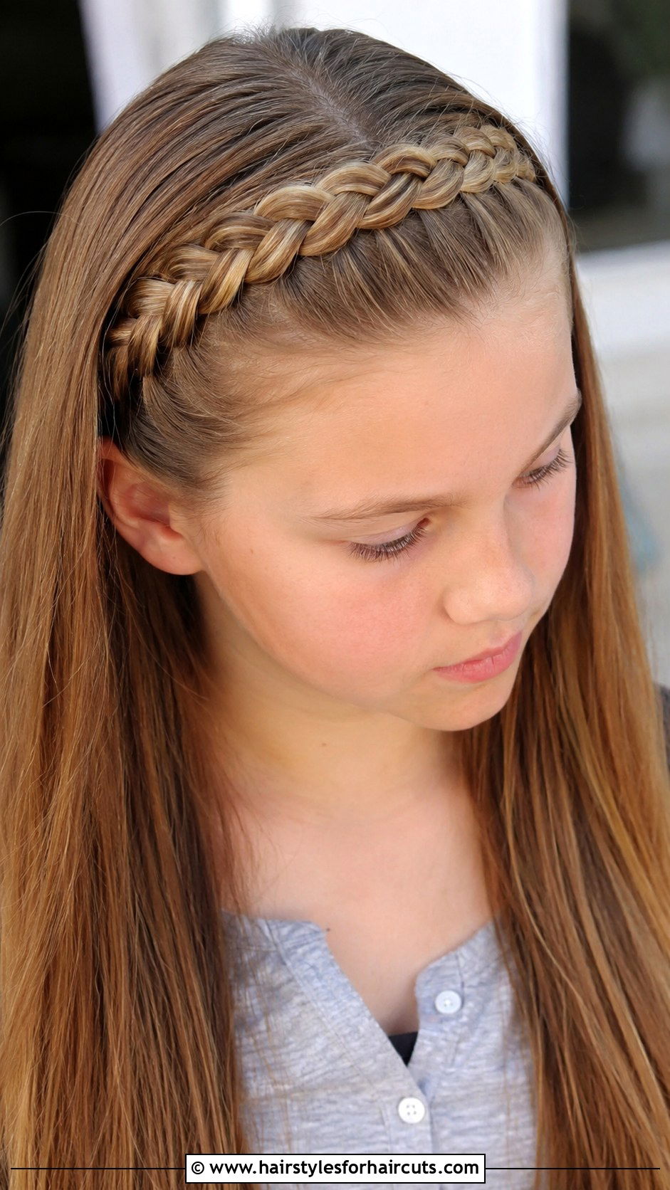 Headband Braid For Long Hair - 25 easy girl hairstyles for long hair - 25 easy girl hairstyles for long hair