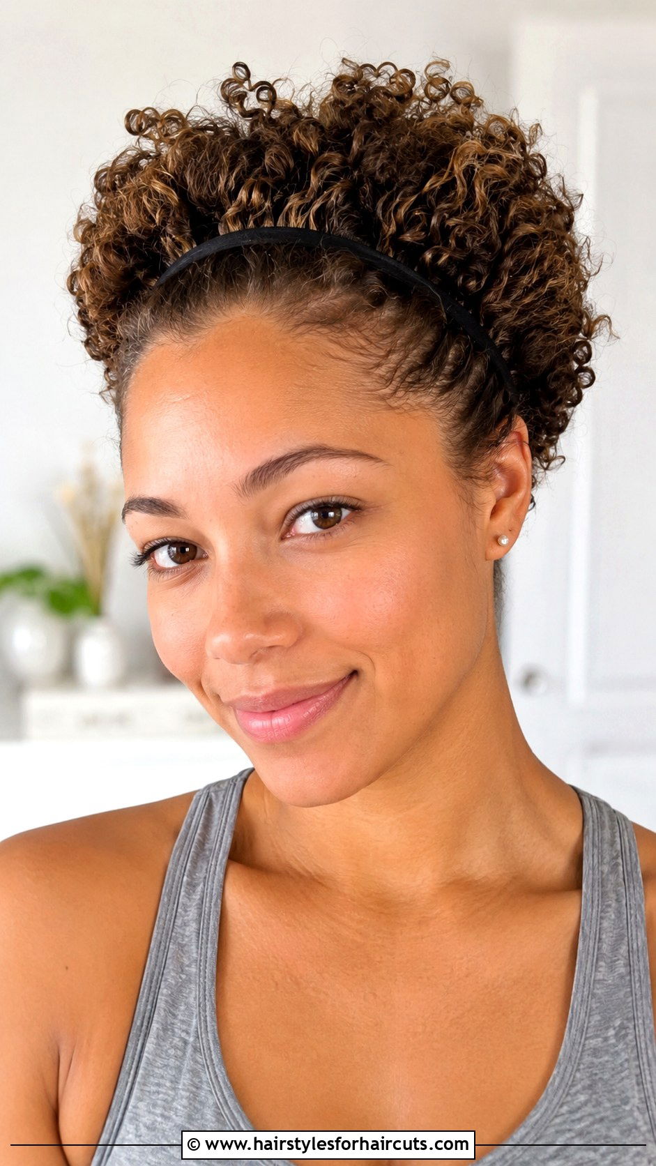 Headband Tuck Curly Hair - 25 curly hair headband hairstyles - 25 curly hair headband hairstyles
