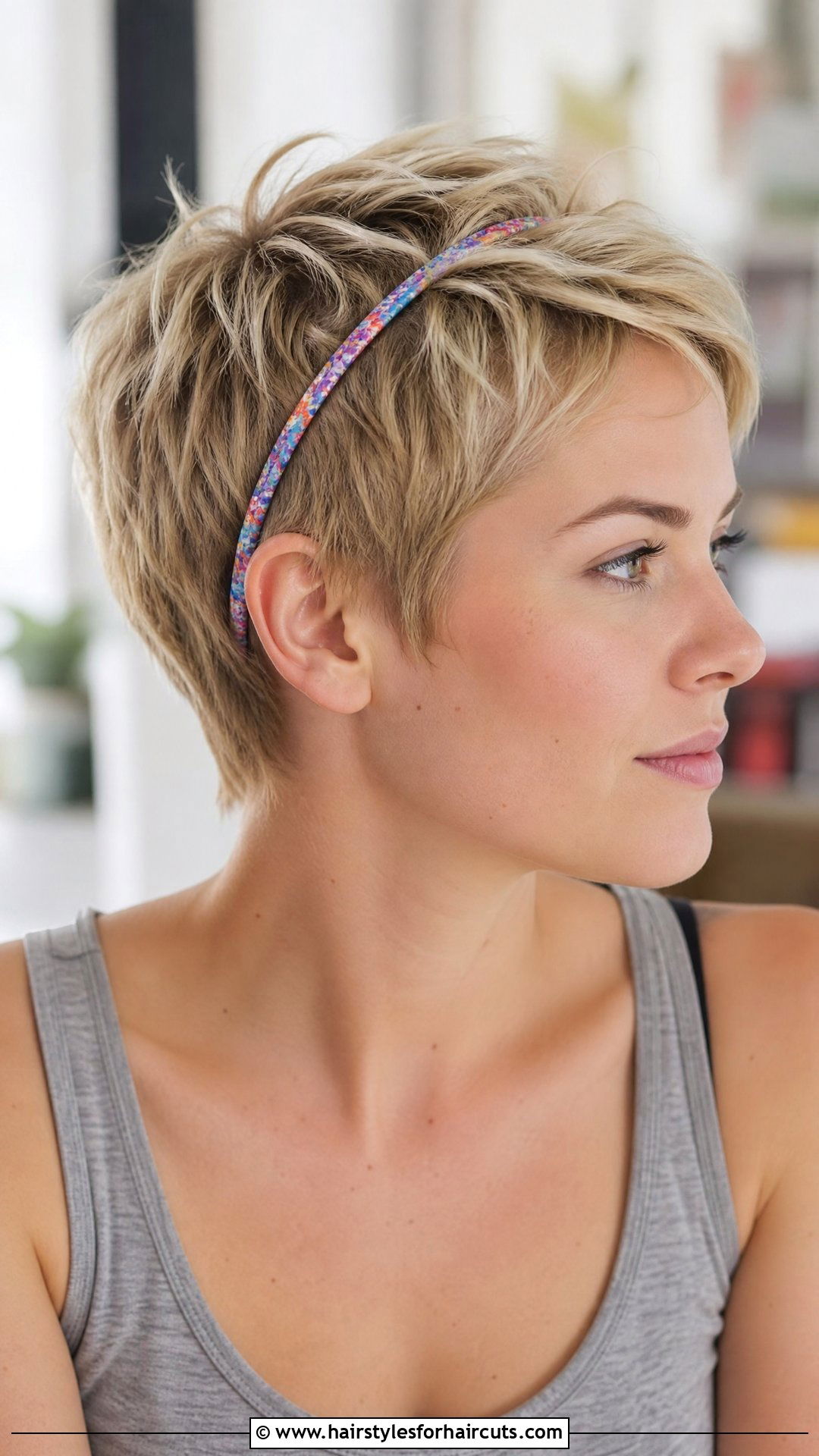 Headband With Pixie Cut - 25 headband hairstyles - 25 headband hairstyles