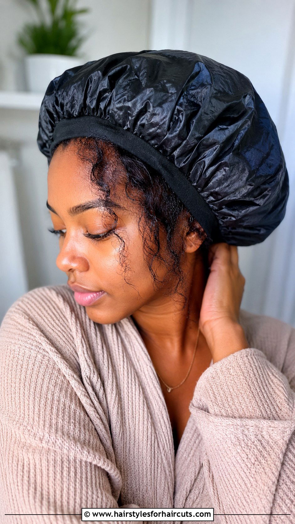 Heat Cap Deep Conditioned Hair - 25 hairstyles tools - 25 hairstyles tools