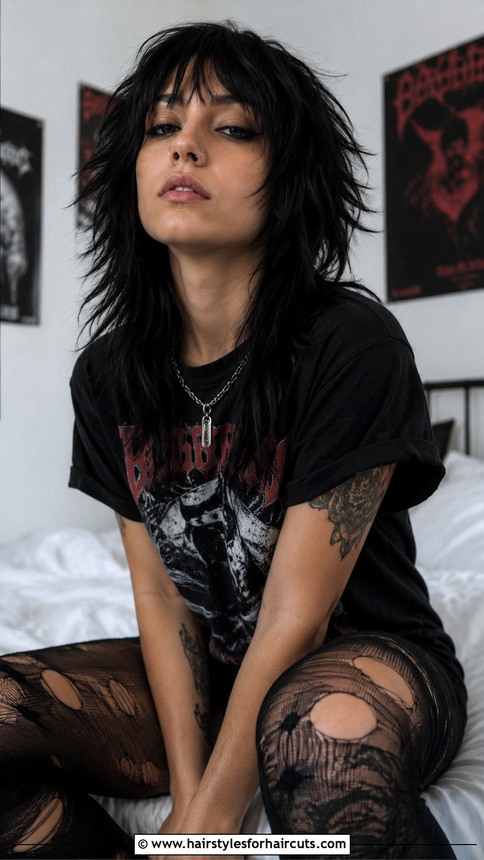 Heavy Metal Wolf Cut - 25 heavy metal hairstyles - 25 heavy metal hairstyles