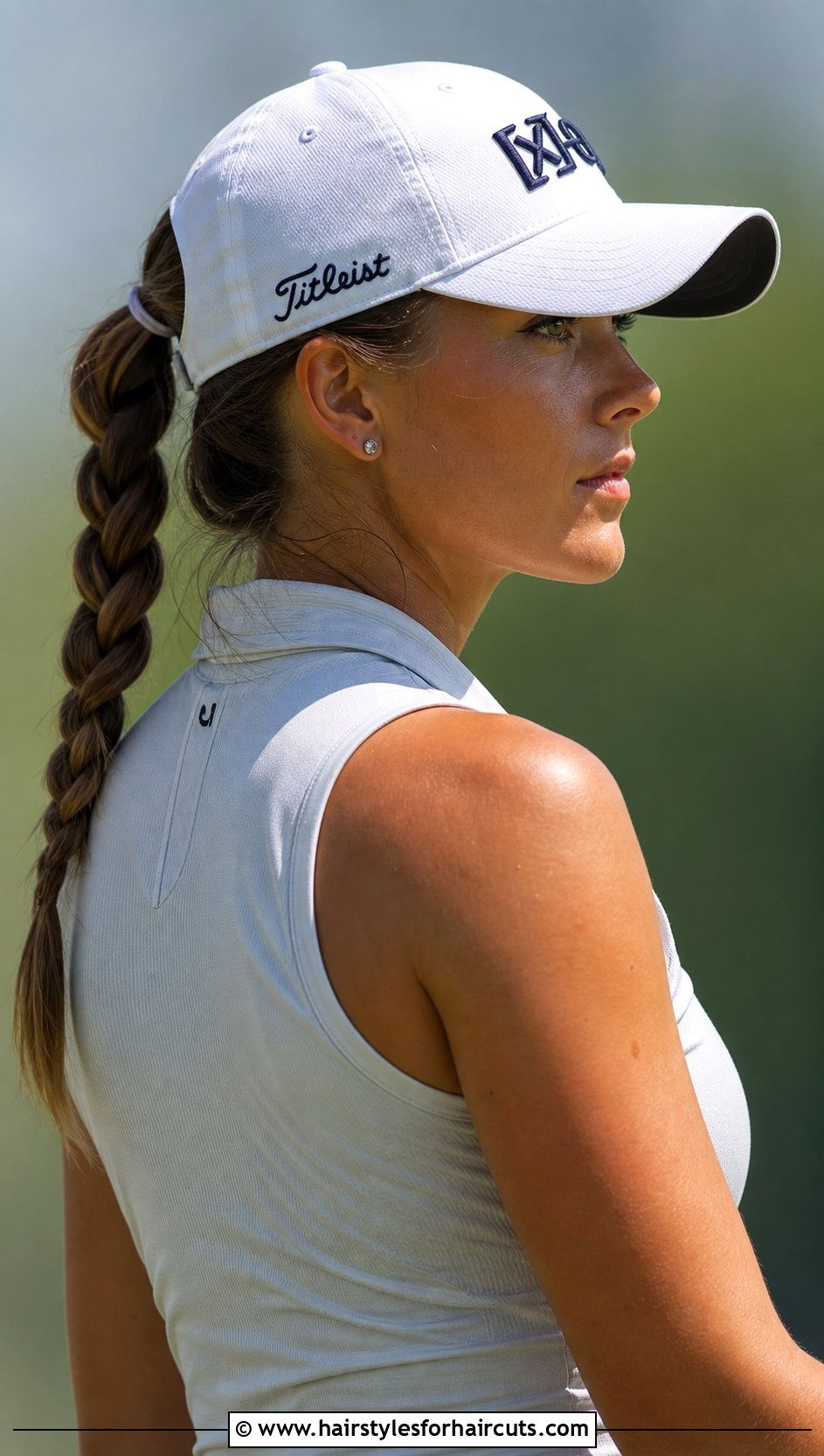 High Braided Ponytail For Golf - 25 golf hairstyles - 25 golf hairstyles
