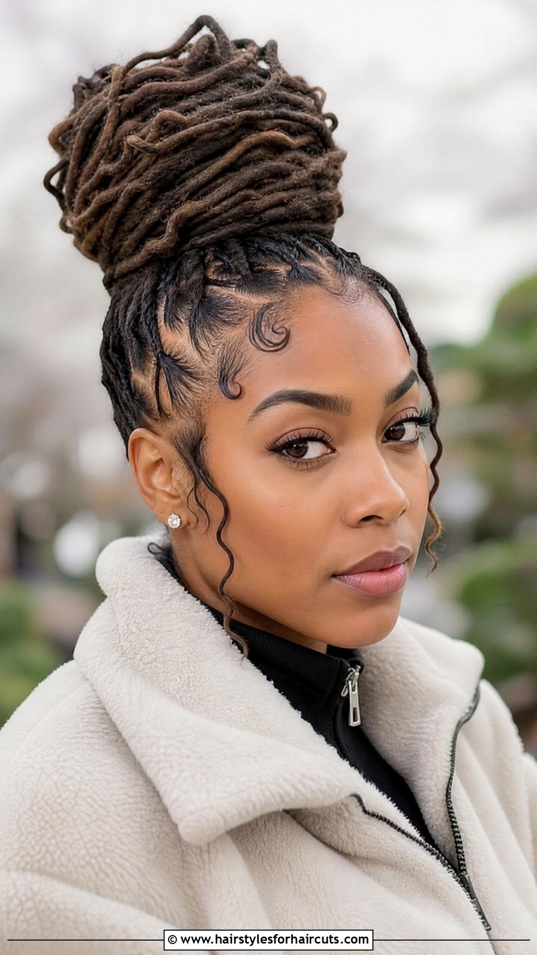 High Bun Dreadlocks - 25 dreadlocks hairstyles - 25 dreadlocks hairstyles