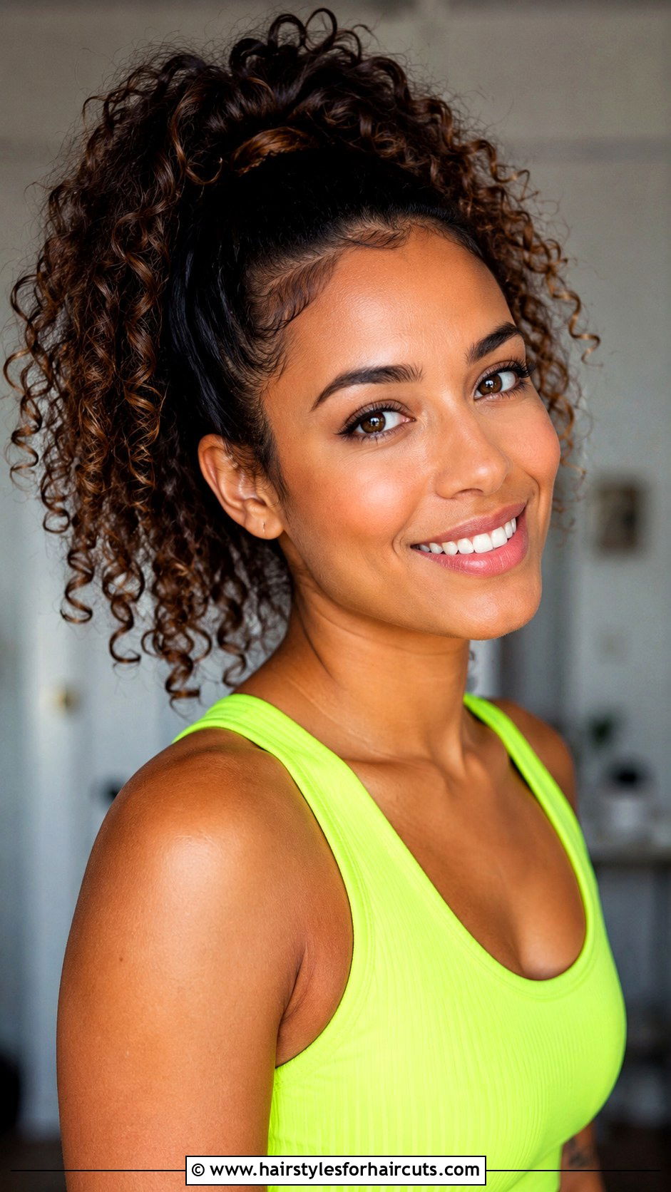 High Curly Ponytail - 25 high hairstyles - 25 high hairstyles