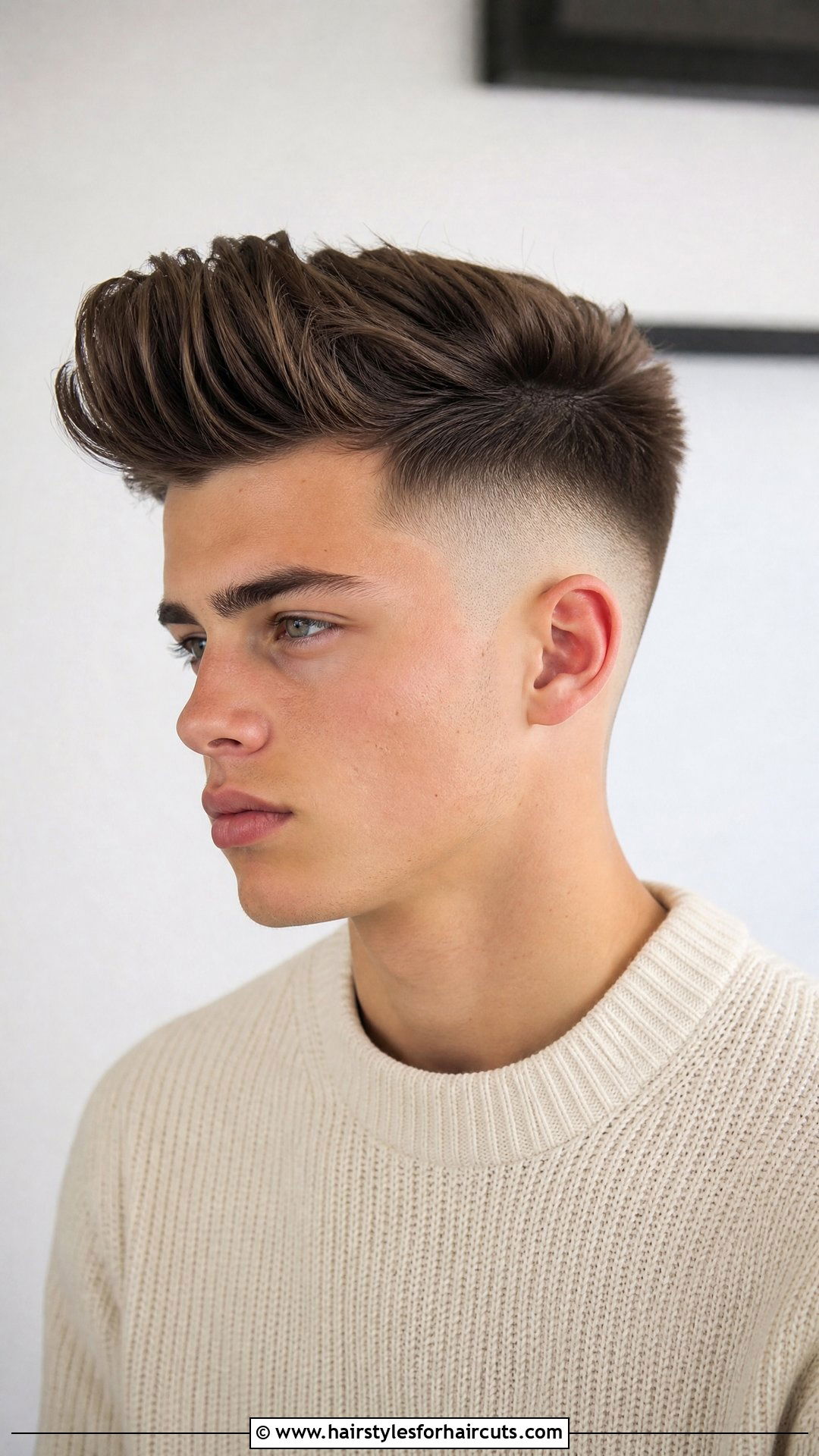 High Drop Fade 3 Step Quiff - 25 3 step haircuts boy - 25 3 step haircuts boy